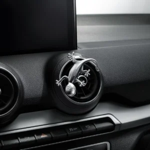 Designgecko in Aluminiumoptik